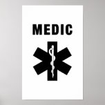 Medic Star of Life Poster