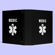 Medic Star of Life binders