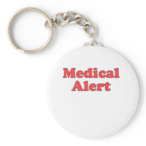 Medical Alert Key Chain