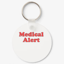 Medical Alert Key Chain keychains by TheStampStore Medical Alert Key Chain keychains