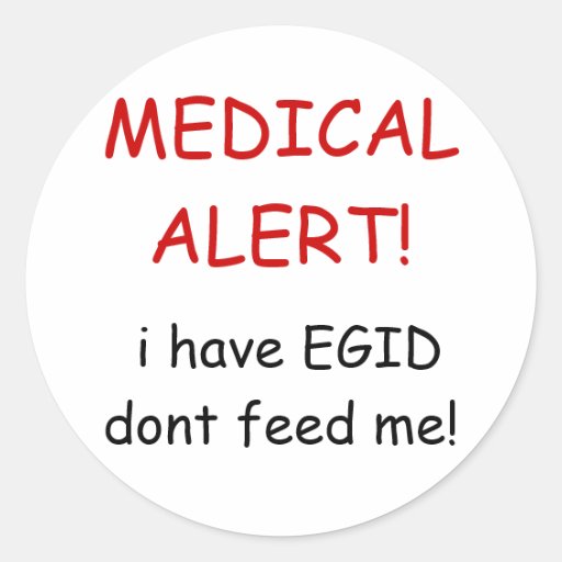 MEDICAL ALERT sticker Zazzle