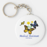 Medical Assistant Butterfly Key Chains