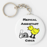 Medical Assistant Chick Keychain keychains