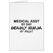 Medical Assistant Deadly Ninja Cards