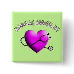 Medical Assistant PINK HEART Design Gifts