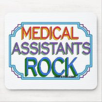Medical Assistants Rock Mouse Pads