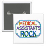 Medical Assistants Rock Pinback Button
