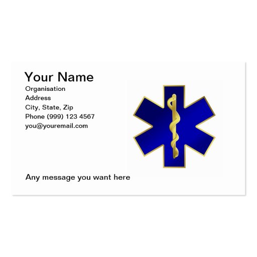 Medical Business card