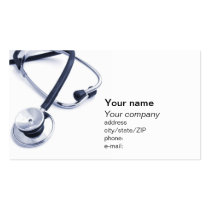 Medical business card business cards