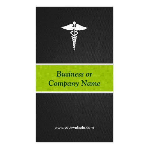 Medical Care - Creative Innovative Business Card Template (back side)
