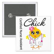 Medical Chick v2 Certified Nurse Assistant Buttons