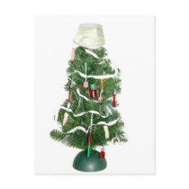Medical Christmas tree postcards