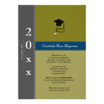 Medical Classic Cap : Gray & Blue Invites