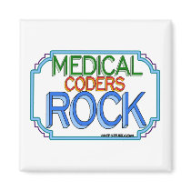 Medical Coders Rock Magnets