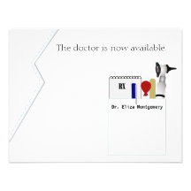 Medical Degree Graduation Party Invitation