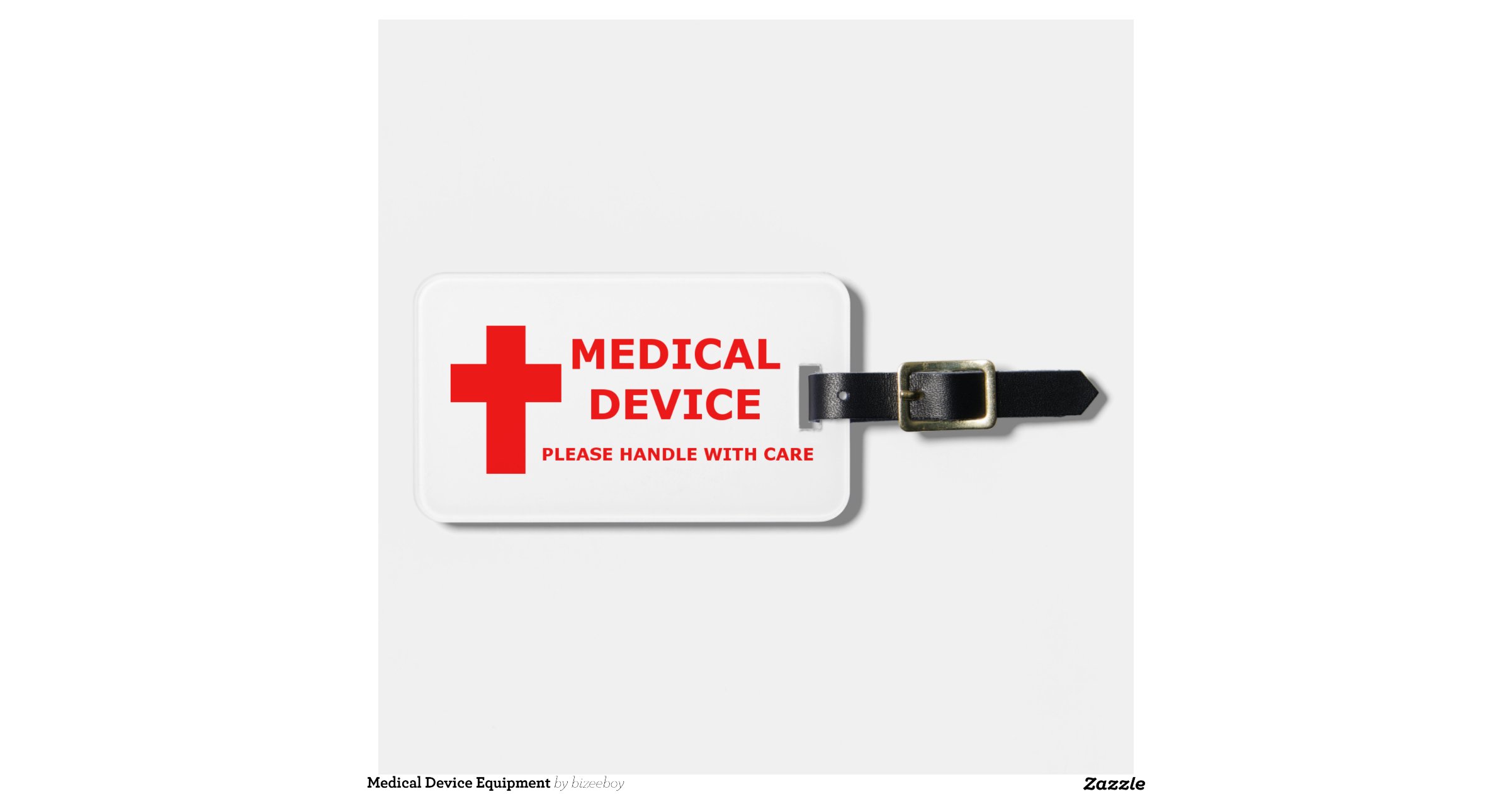 Medical Device Equipment Luggage Tag Zazzle