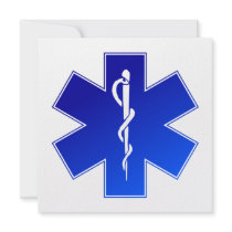 Medical EMS Symbol Custom Invite
