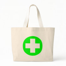 MEDICAL FETISH CROSS GREEN WHITE bags
