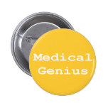 Medical Genius Gifts Button