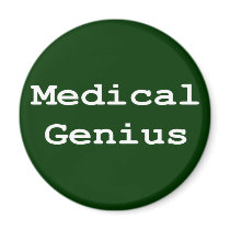 Medical Genius Gifts Refrigerator Magnets