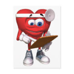 Medical Heart Doctor Cute postcards