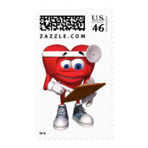 Medical Heart Doctor Cute Stamps