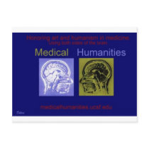 Medical Humanities Brain postcards