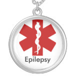 Medical ID Alert Necklace - Epilepsy