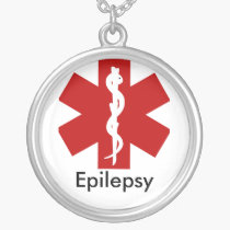 Medical ID Alert Necklace - Epilepsy necklaces