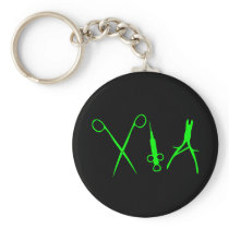 MEDICAL INDUSTRIAL TOOLS FETISH GOTH KEYCHAIN