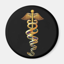 Medical Insignia Refrigerator Magnet