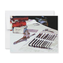Medical Instruments invitations