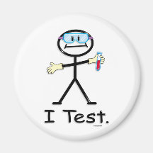 Medical Lab Tech Refrigerator Magnet