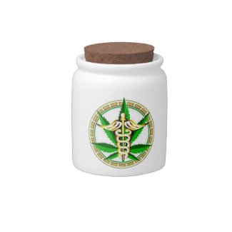 medical marijuana stash jar