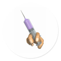 Medical Needle Put own slogan stickers by forbes1954 Medical Needle Put own slogan stickers