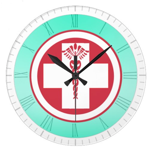 Medical Office / Hospital / Nursing Clock Zazzle