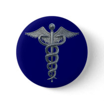 Medical Profession Symbol Pinback Buttons