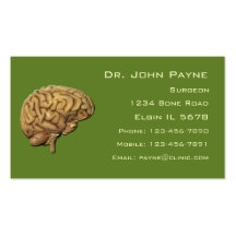 Medical Profile Card Business Card