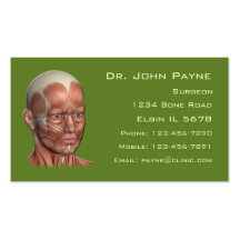 Medical Profile Card Business Card