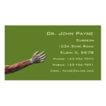 Medical Profile Card Business Card Template