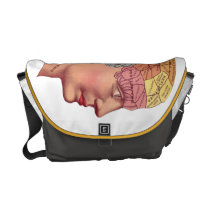 Medical Psychology Brain Bag Courier Bags