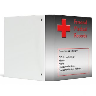 Medical Records Album Vinyl Binders