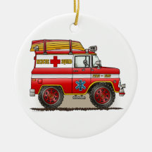 Medical Rescue Van Ornament