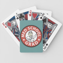 Medical School Grad (Male) Bicycle Card Decks
