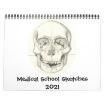 Medical School Sketches 2007 calendar