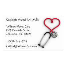 Medical Services Business Card