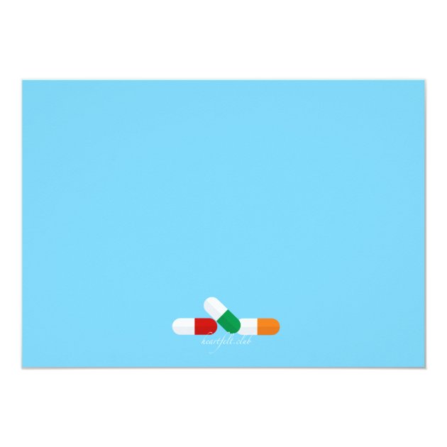 Medical Staff Graduation Invitation