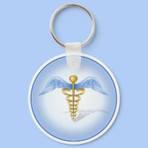Medical Symbol - Caduceus keychains by Lidusik Medical Symbol - Caduceus keychains
