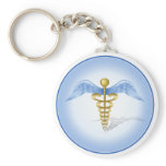 Medical Symbol - Caduceus keychains