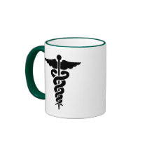 Medical Symbol Caduceus Coffee Mugs